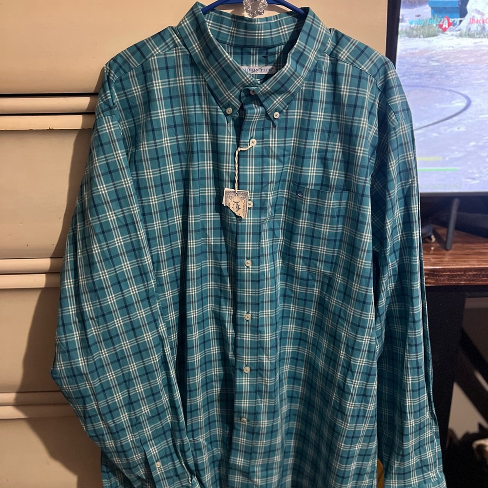 Men’s Southern Tide Button Up size XXL
